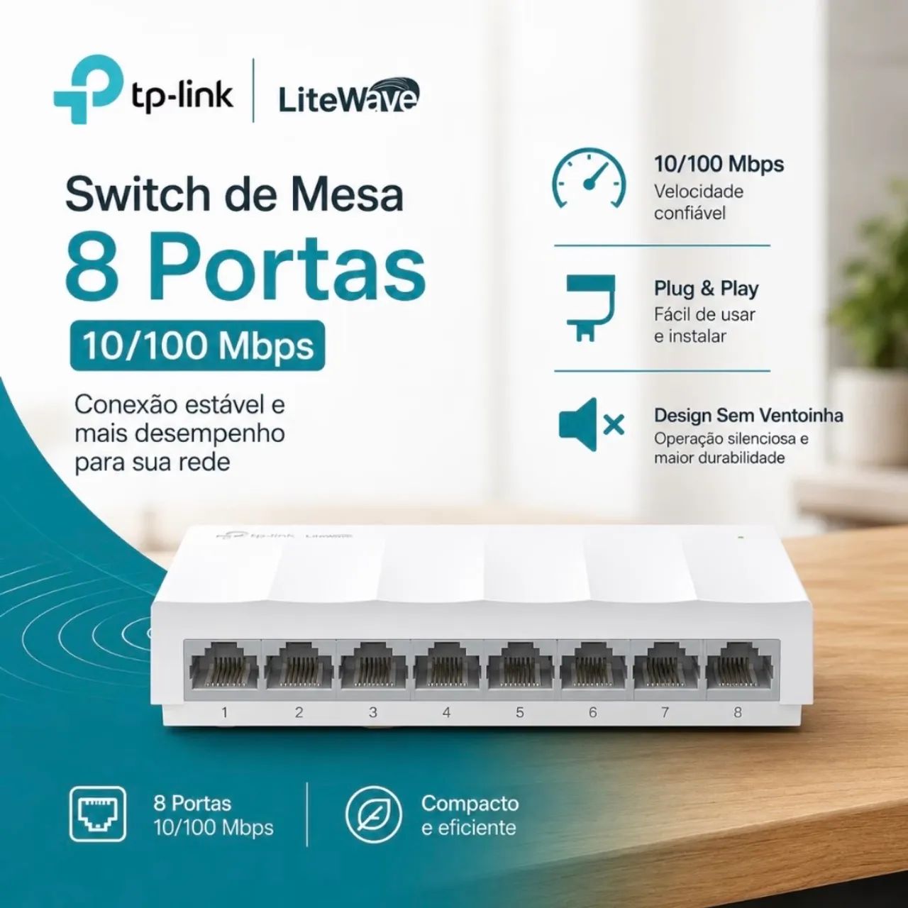 Switch tp link - Foto 4