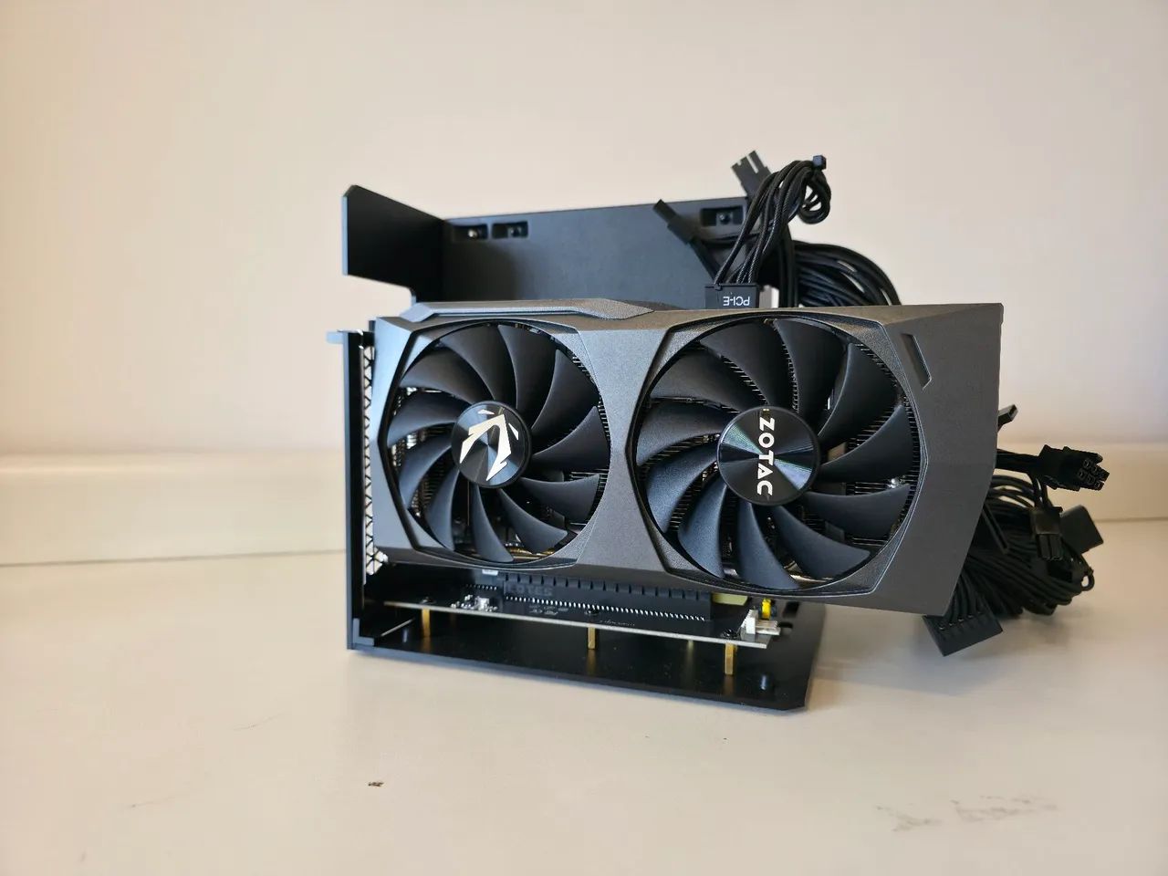 eGPU completa RTX3060 12GB + dock + Fonte Gold - Placas de Vídeo