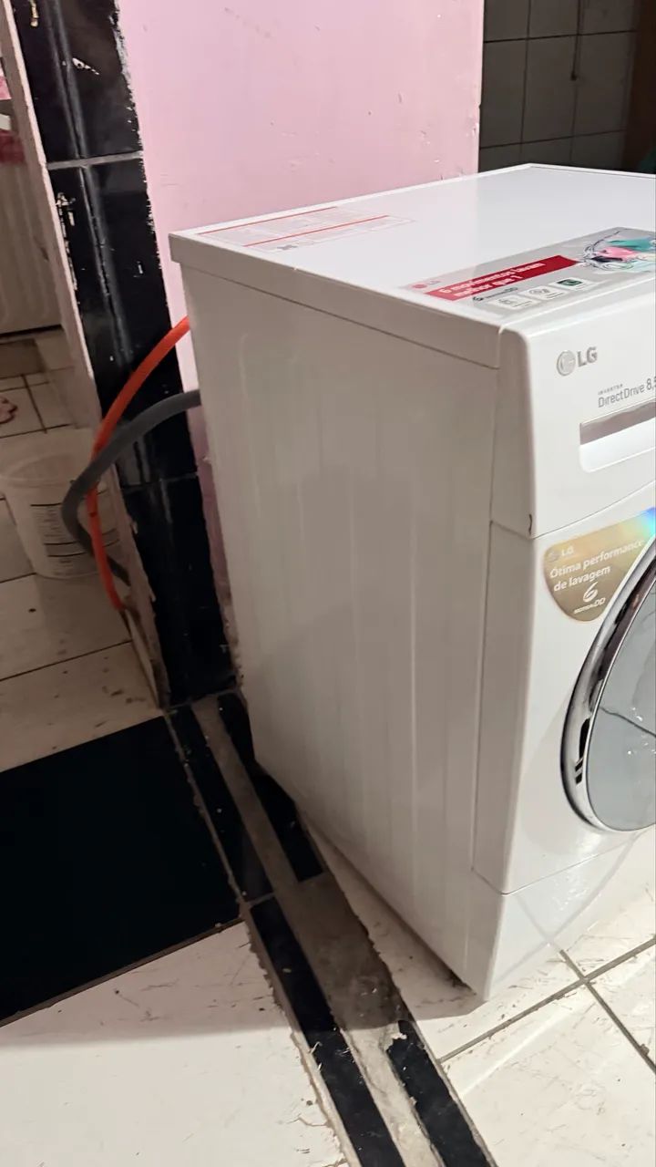 Lava e seca LG 8,5kg semi nova com Wi-Fi  - Foto 4