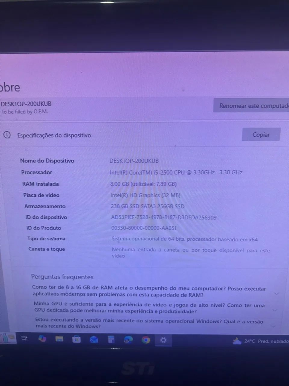 Pc completo p/ estudos - Foto 3