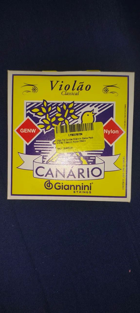 Violão Queen's (nunca usado) + jogo de cordas Giannini  - Foto 2