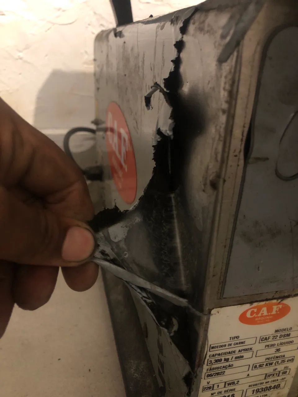 Moedor de carne caf boca 22 - Foto 2