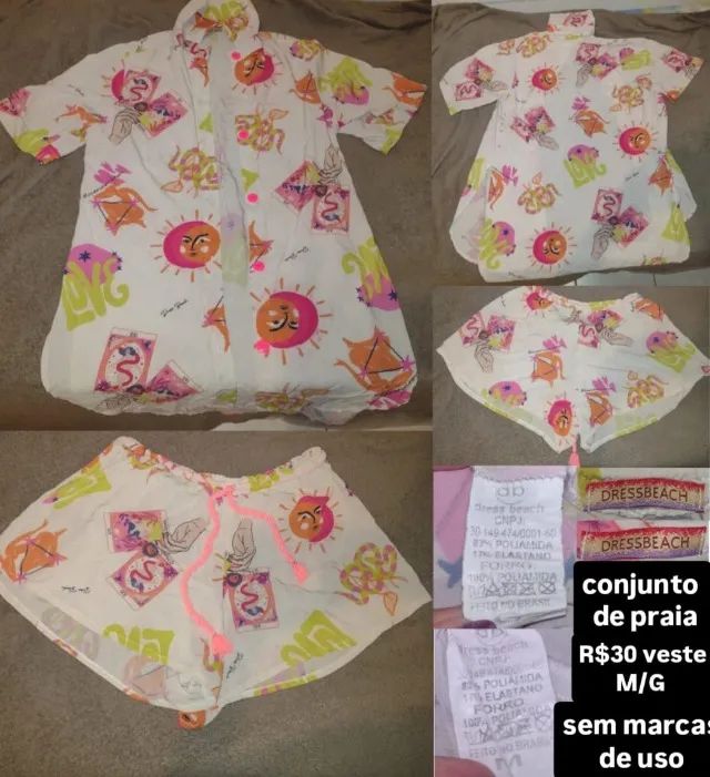BAZAR ROUPAS VARIADAS UNISSEX - Foto 2