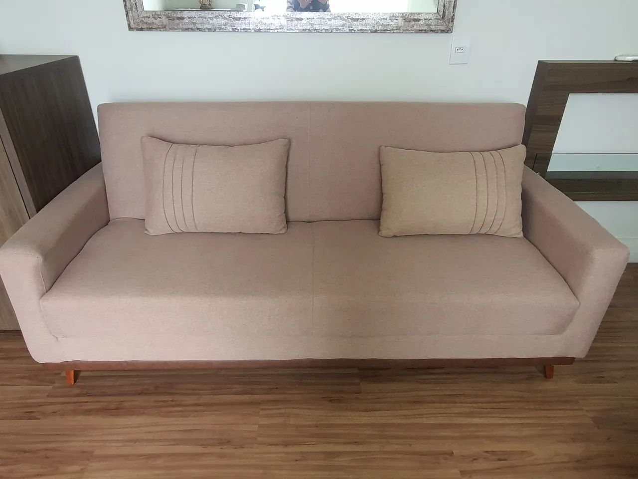 Sofá-Cama 2,03 m | Excelente estado | Muito confortável