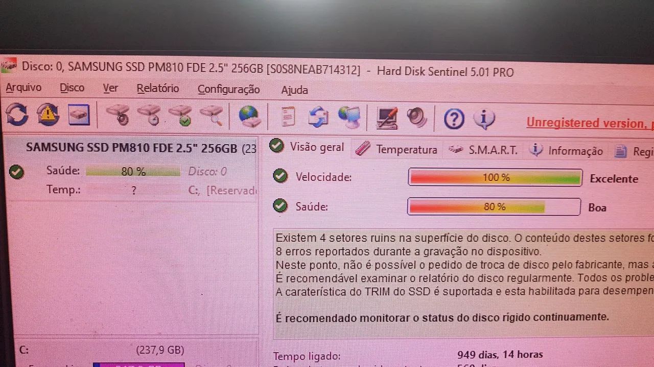SDD Ssmsung  256gb  - Foto 3