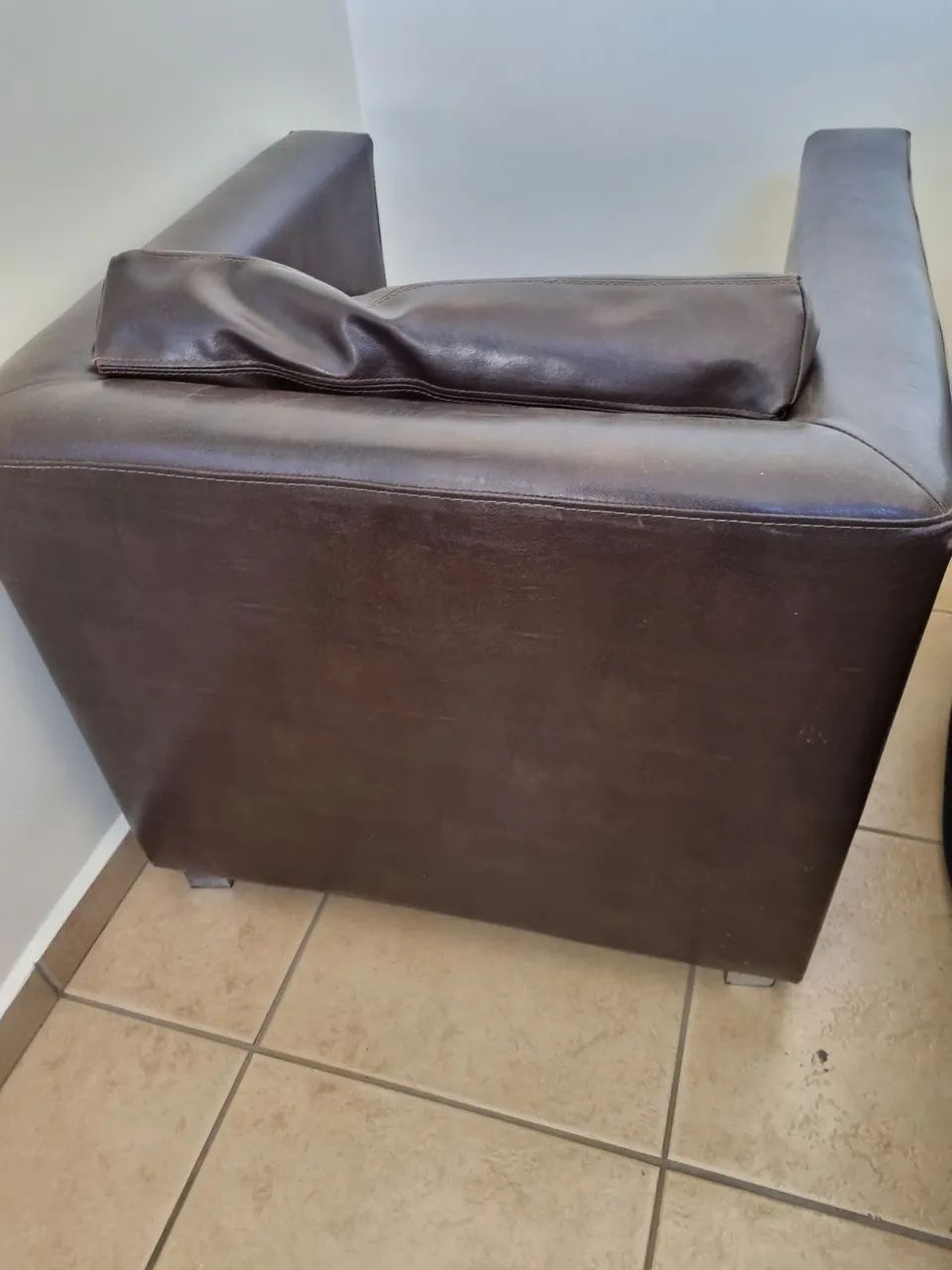 Poltrona de couro genuíno  - Foto 2