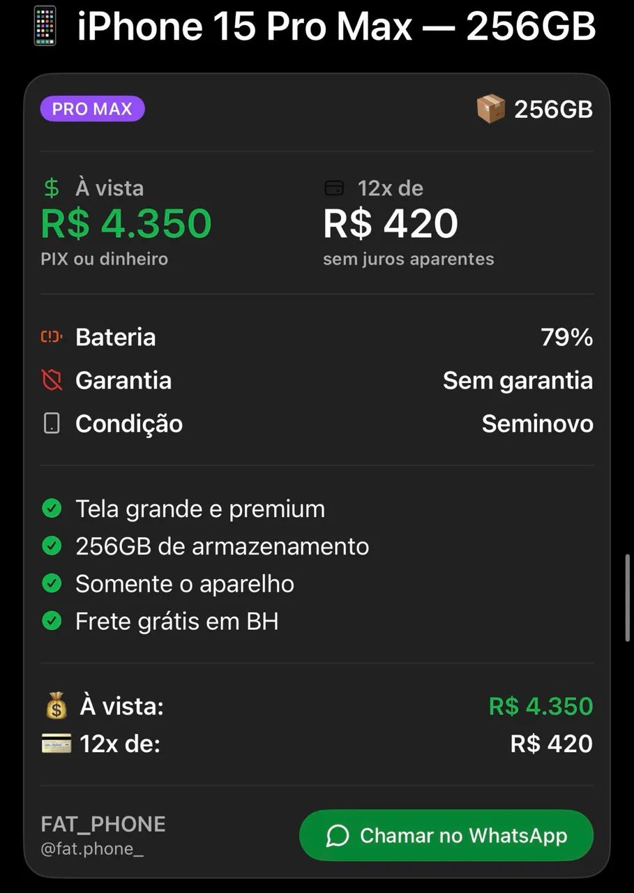 IPhone 15 pro max 256  - Foto 3
