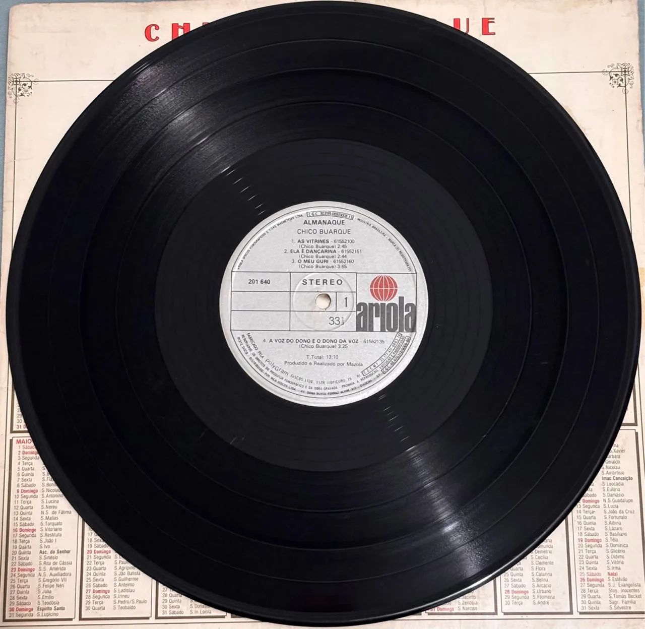 Chico Buarque Almanaque 1981 Lp Vinil - Foto 5