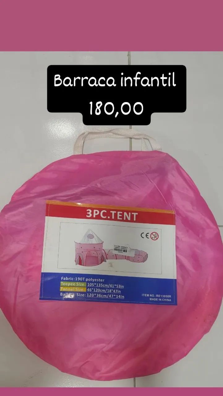 Barraquinha infantil 