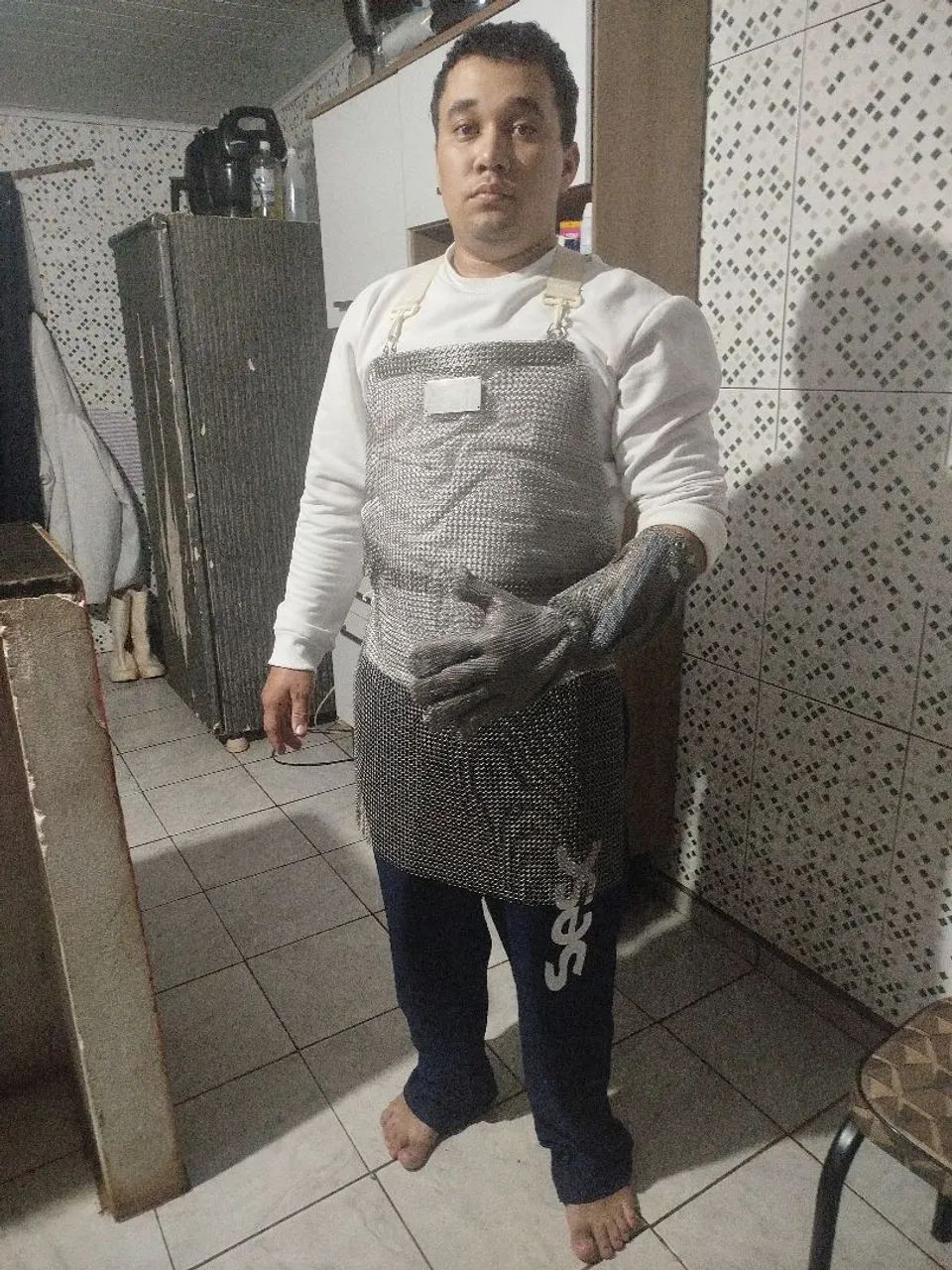 Kit avental mais luva no precinho  - Foto 2