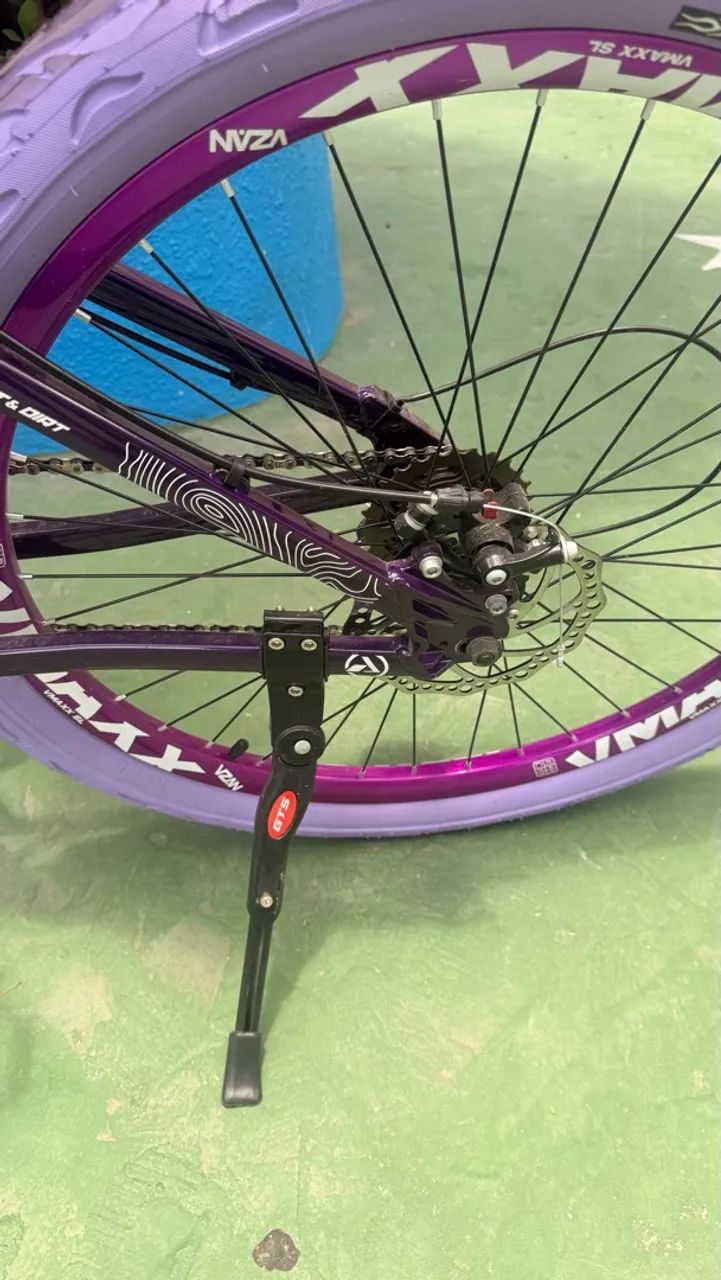 BICICLETA SEMI NOVA ARO 26 - USADA APENAS 3 VEZES - Foto 4