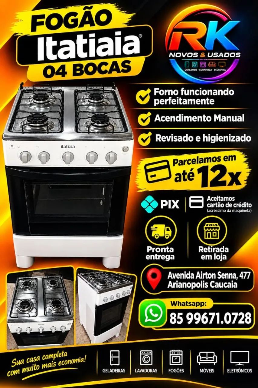 Fogão Itatiaia