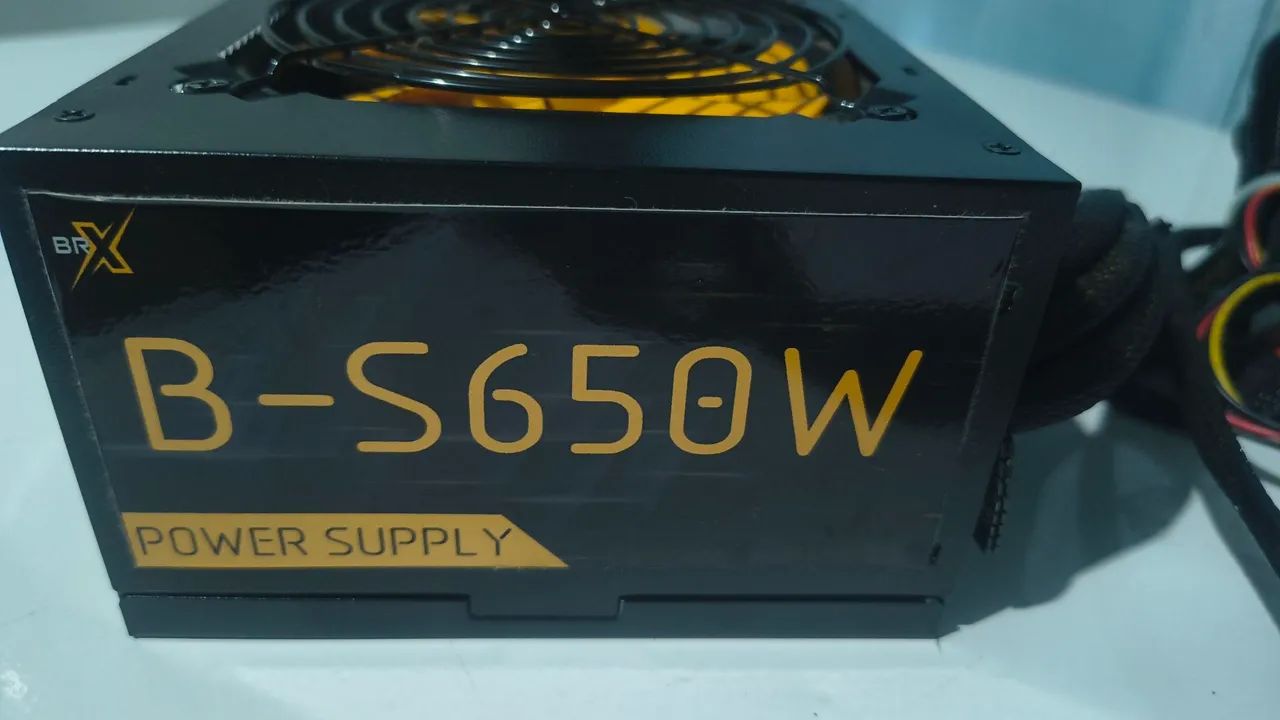 Fonte 650w e gabinete 