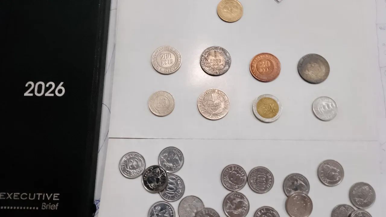 Moedas Antigas - Foto 2