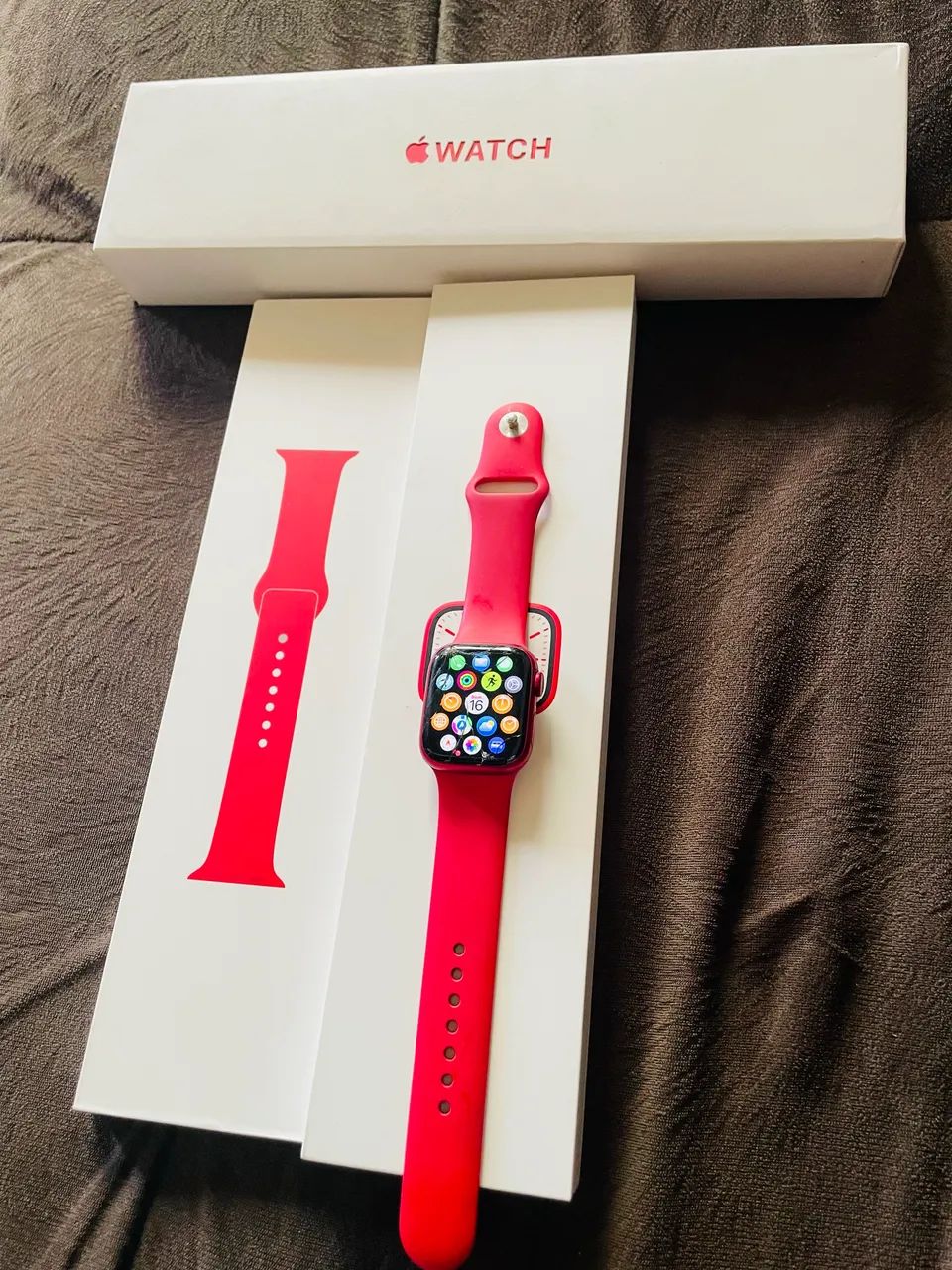 Apple watch serie 7 41mm Red 