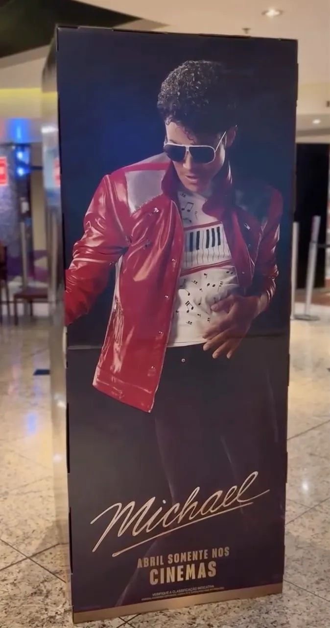 Display de Cinema Oficial Do Filme Michael - Foto 3