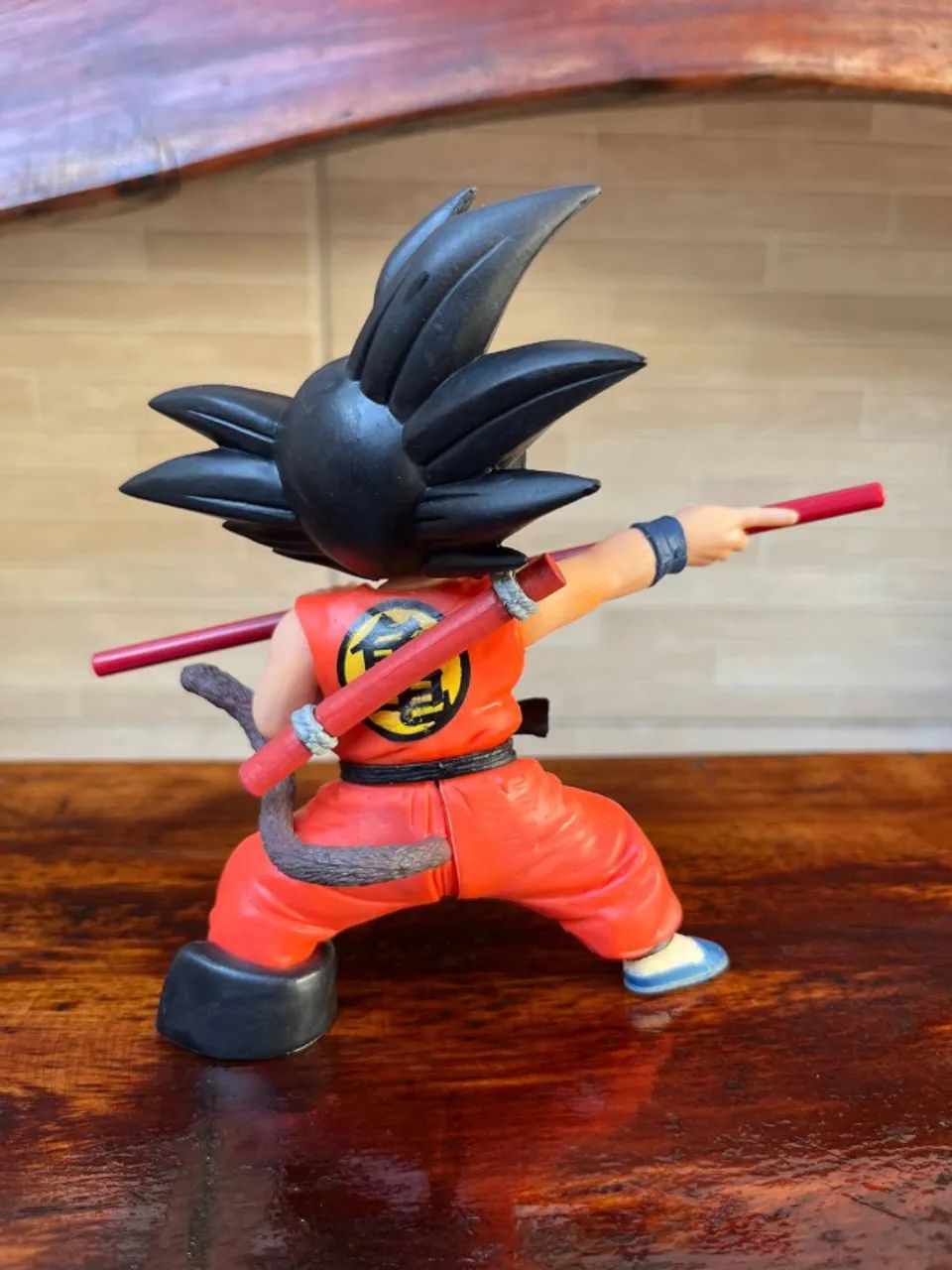 Action Figure Dragon Ball - Goku Bastão 14cm - Foto 5