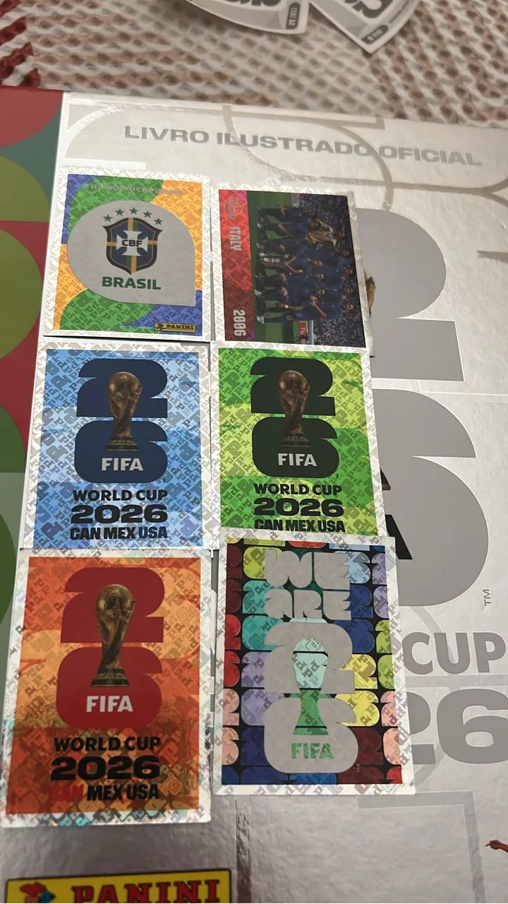 Figurinha da copa 2026