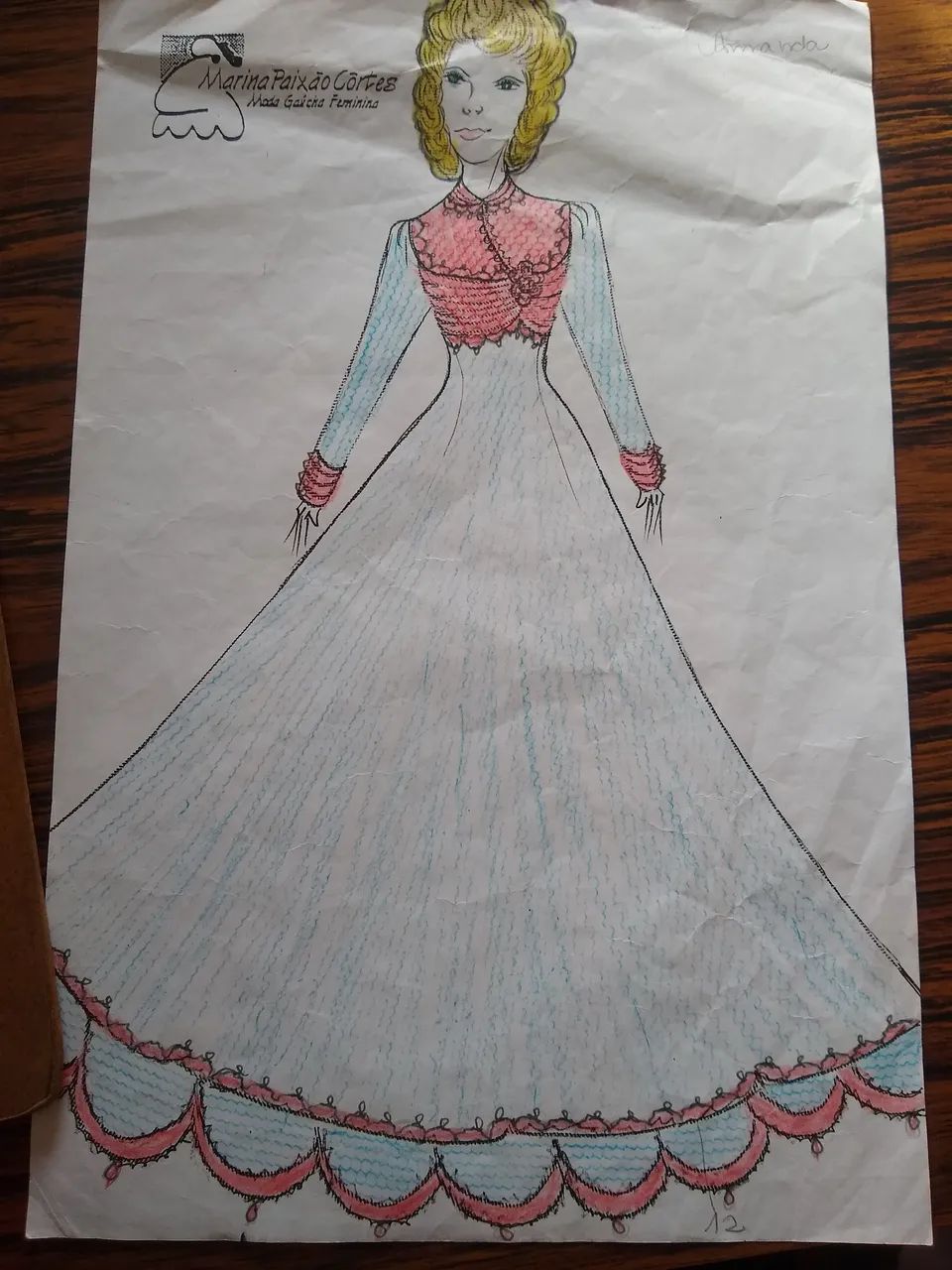 Vestido de prenda  - Foto 4
