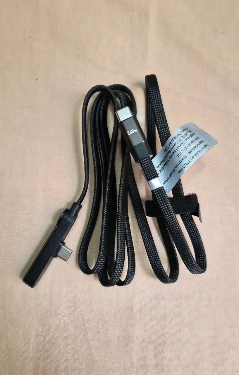 Cabo USB-C PD 3.1 com suporte  - Foto 2
