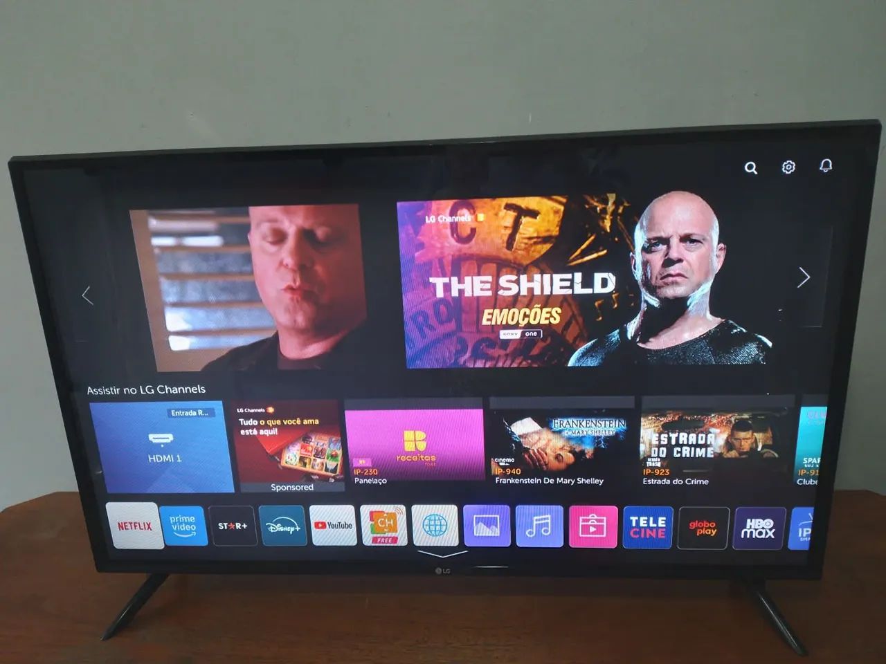Smart LG 43 polegadas completa 