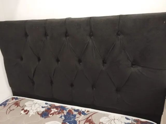 CAMA BOX COMPLETA + CABECEIRA - ÓTIMO ESTADO - Foto 4