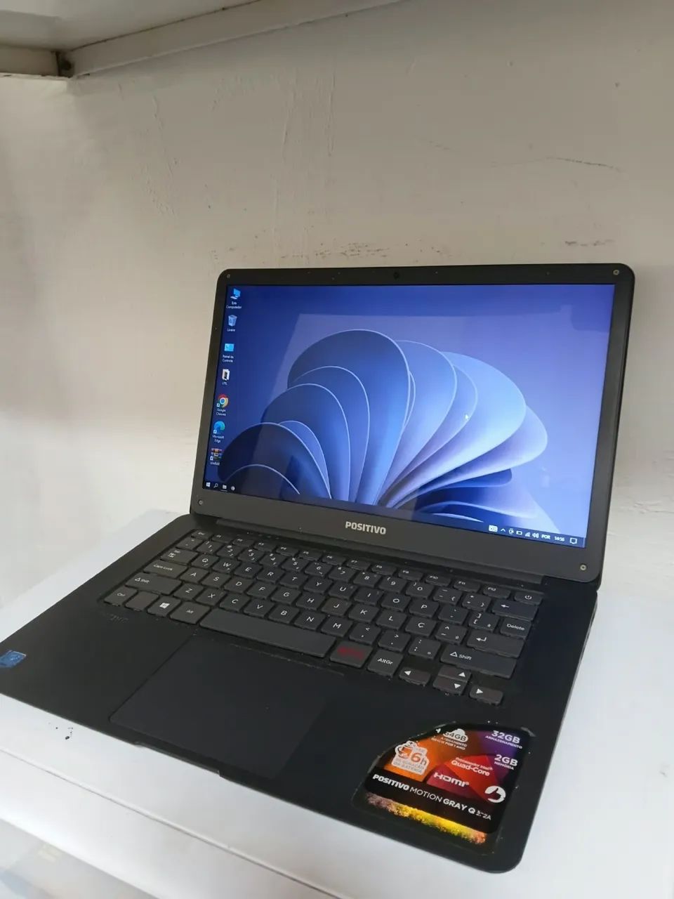 Notebook Positivo Quad Core / Funcionando perfeitamente / Só no ponto de uso !! - Foto 2