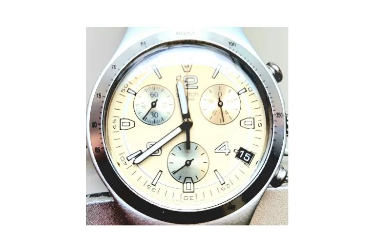 Relógio Swatch IVORY Aluminum - Suíço - Foto 2
