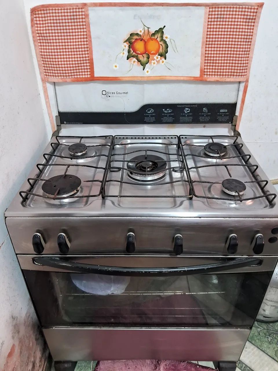 Fogão 5 bocas