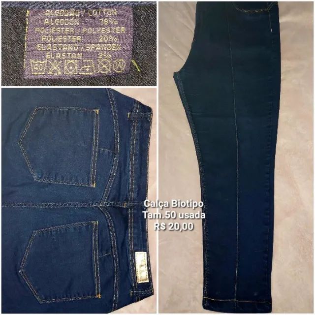 Calças Jeans Diversas Plus Size Tam. 48 e 50 - Foto 5