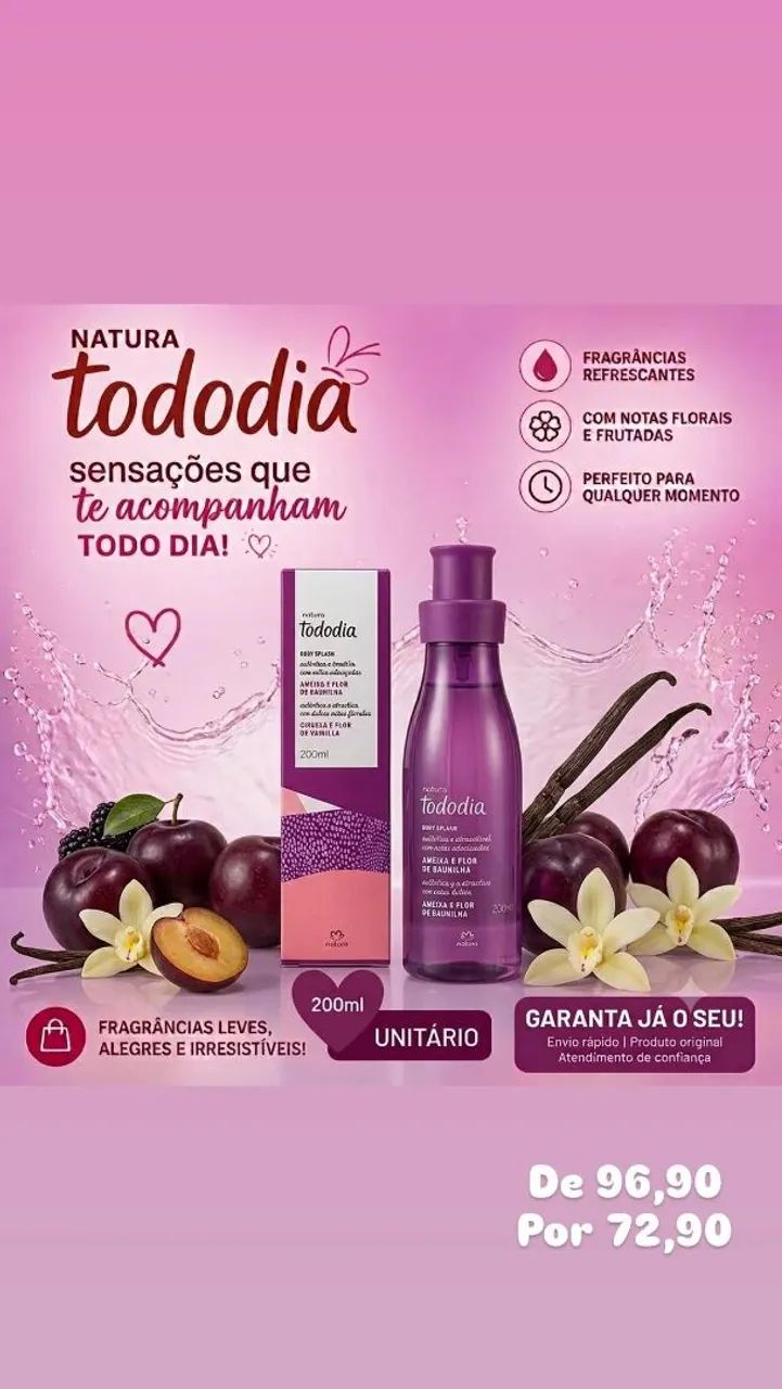 Natura Body Splash 200ml - Foto 3