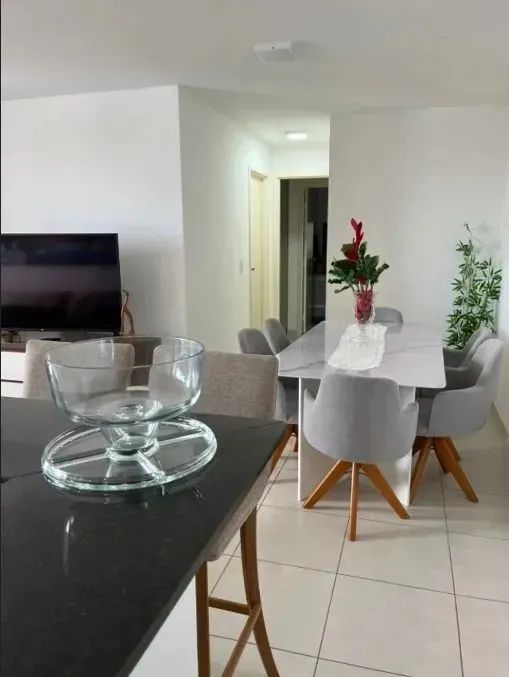 Aluguel Lindo Apt Mobiliado Pronto pra Morar 57m² 2Qts 1Sui 1Vg Lazer Completo Academia em - Foto 2