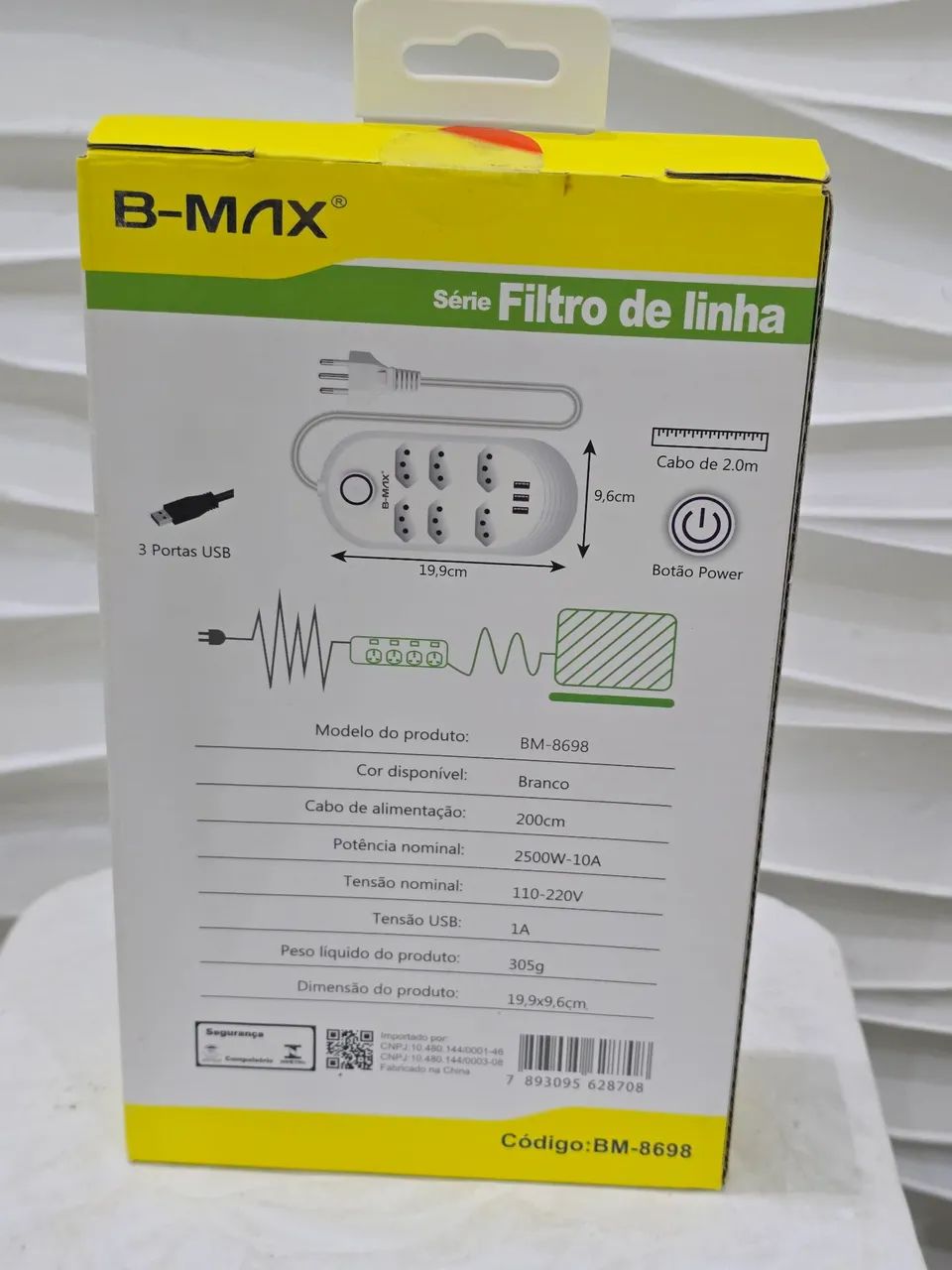 Extensão Tomada- NOVO - Foto 2