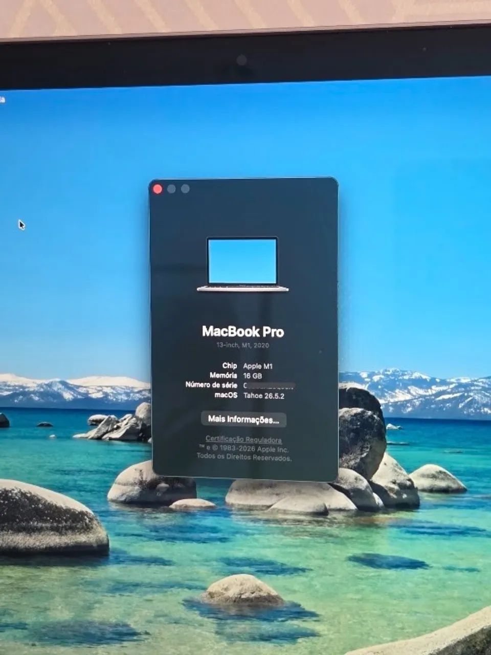 Apple Macbook Pro M1 13 16gb Ram 512gb Ssd (Usado) - Foto 2