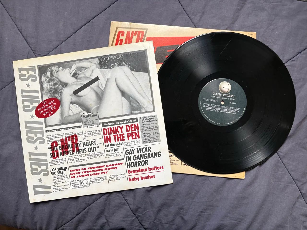 Guns N? Roses - Live - disco vinil Lp - Foto 2