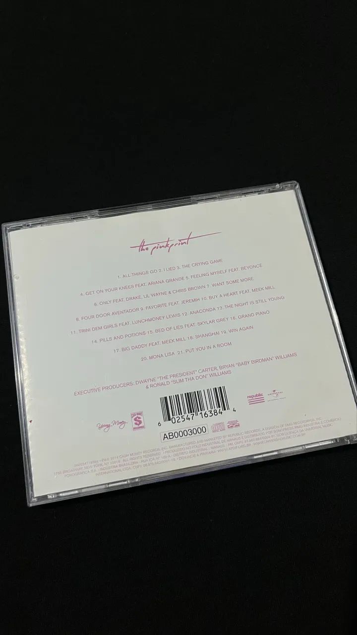 Desapegando CD Nicki Minaj  The Pink Print (usado) - Foto 2