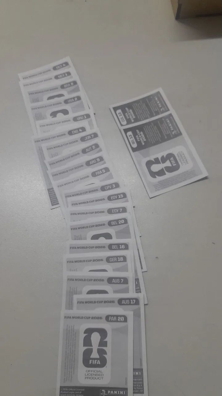 Figurinhas da copa 2026 - Foto 3