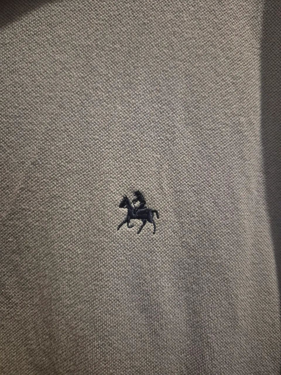 Camisa Polo Masculina Polo Classic Cinza Nova Com Etiqueta - Foto 4