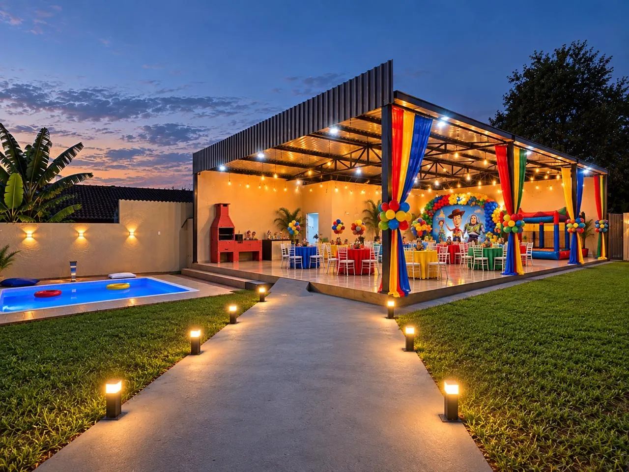 Alugo Salão para festas e eventos - Foto 2