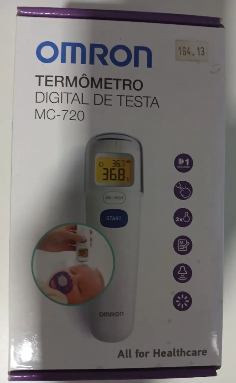 Termômetro Digital de Testa Omron modelo MC-720