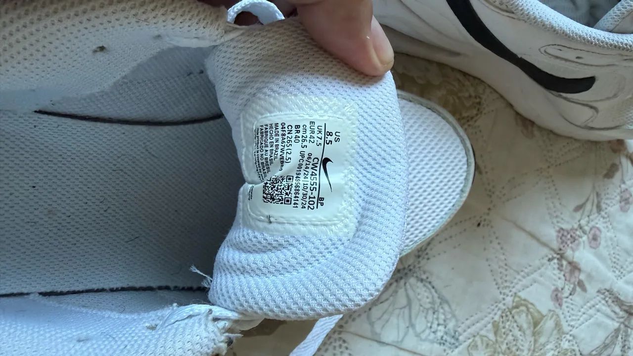 Tênis air Max Nike branco n.40 - Foto 4