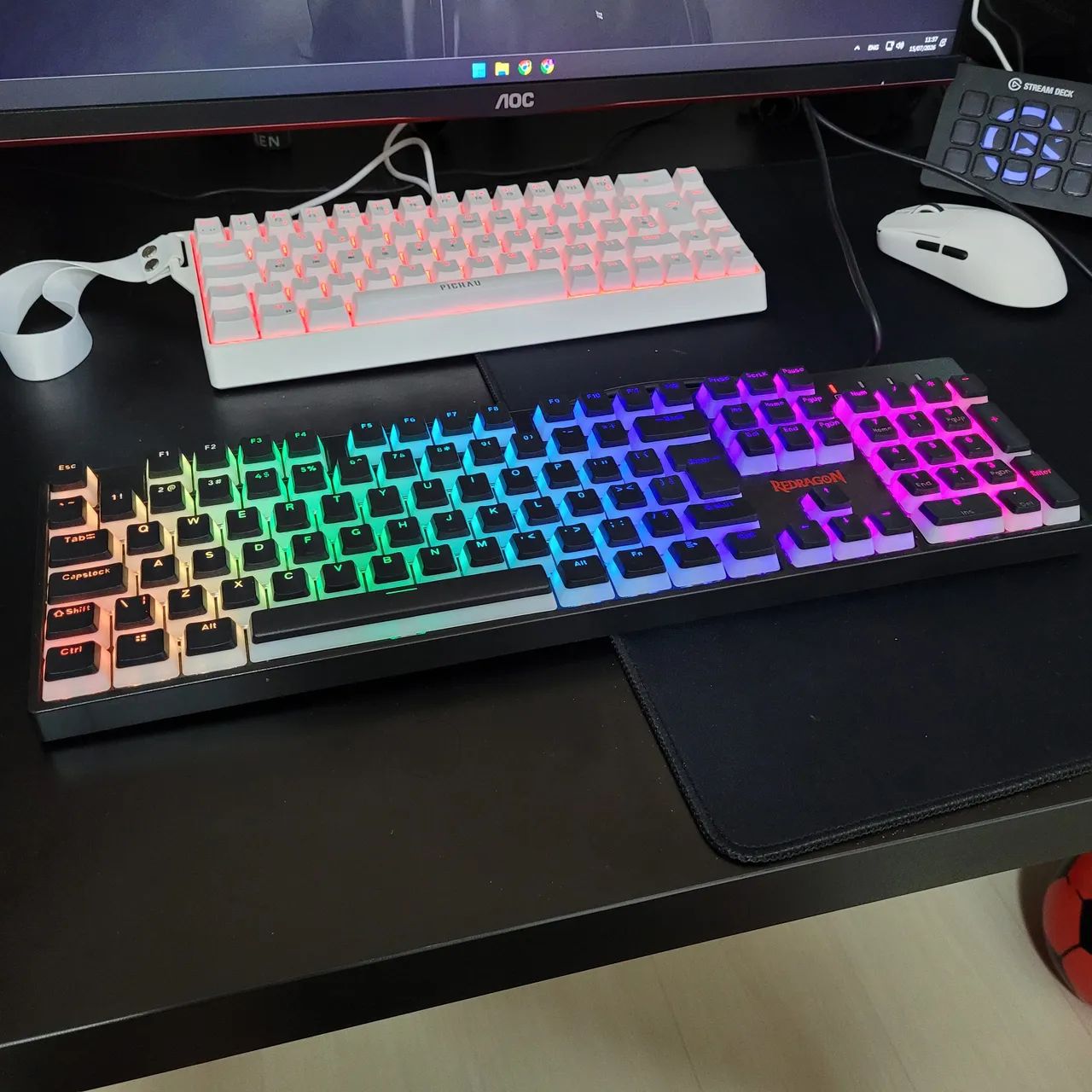 Teclado Óptico REDRAGON SURARA PRO com MOD