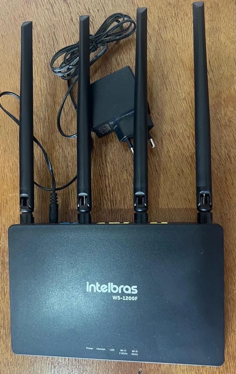KIT COM 2 ROTEADORES INTELBRAS W5-1200F + RF 301K - Foto 5
