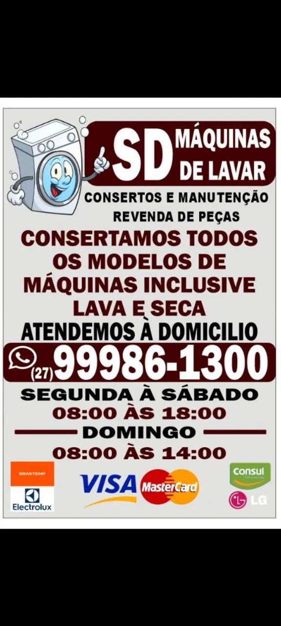 Técnico de Máquina de Lavar SD
