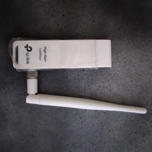 Adaptador Wi-Fi USB TP-Link High-Gain 150Mbps Completo na Caixa - Foto 2