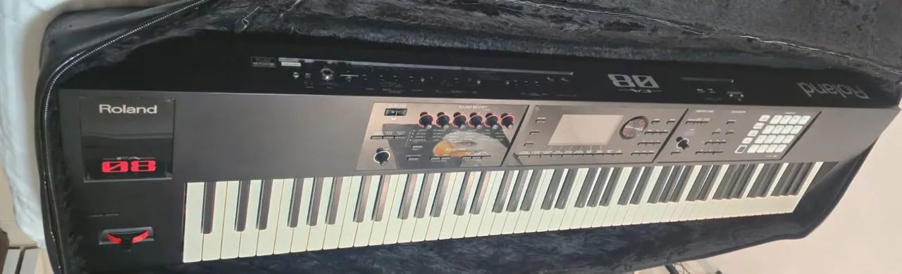 Teclado Workstation Roland - FA 08  - Foto 3