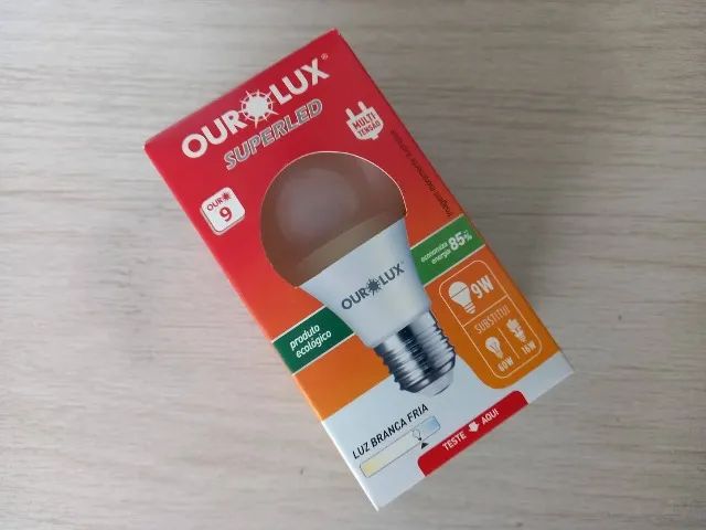 Lâmpada Led Ourolux 9W  - Foto 4