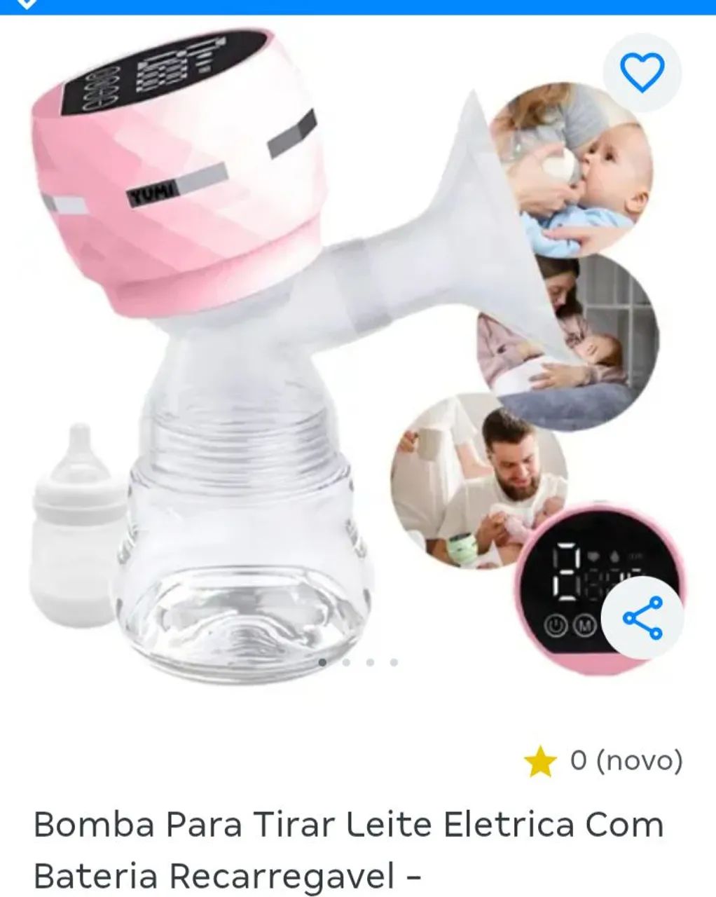 Vendo bomba de tira leite eletrônica 