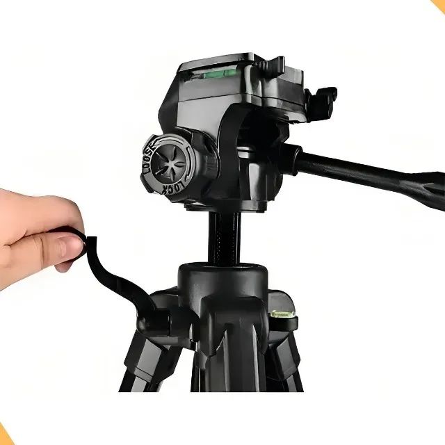 Tripé 1,80m Profissional Universal para Câmera e Celular Tomate - Foto 4