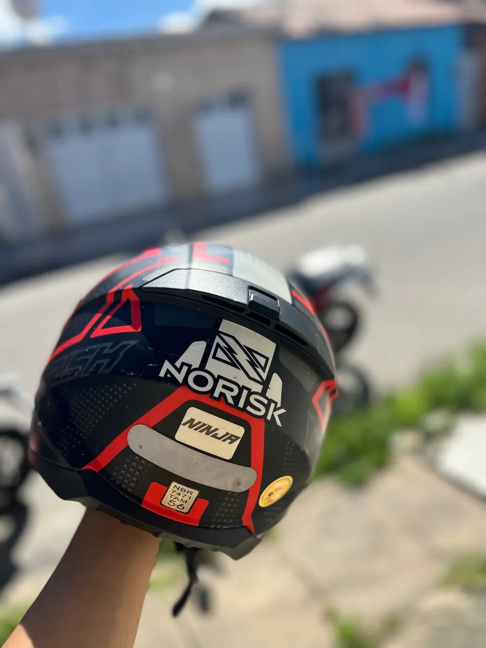 Norisk ff802 razor ninja - Peças para motos - Levada, Maceió